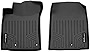 SMARTLINER Custom Fit Floor Mats 1st Row Liner Set Black Compatible with 2017-2022 Hyundai Ioniq Hybrid & 2017-2019 Hyundai Ioniq Electric