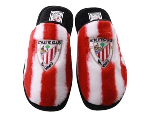 Lares Zapatillas Casa Athletic de Bilbao para Hombre y niño Color: Rojo Talla: 43 - Equipo futbol...