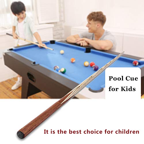 Taco de billar infantil profesional 120 cm 2 piezas miniatura 3