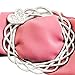 House of Morgan Pewter - Handmade Swirly Heart Scarf Ring Gifts - Large Pewter Scarf Slide - Women Scarf Clip for Scarves