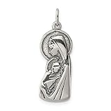  IceCarats Designer Schmuck Sterling Silber Selige Maria Jesuskind Charm