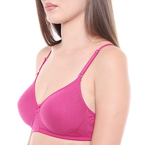 Image of BODYCARE Women's Cotton Blend Premium Padded B C D Cup Bra