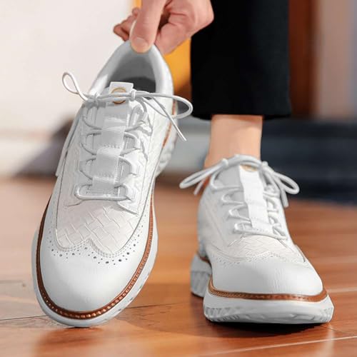 Image of Men's Casual Dress Oxfords Shoes Fashion Business Shoes Wide Feet Lace-up Shoes for Business Office Wedding