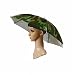 XJ Ombrello Parasole Cappello Taglia Unica per Feste Pesca Campeggio Escursioni attività Fascia Elastica-Ombrello da a Testa Golf Diametro Elastica Headwear Blu Scuro Escursione