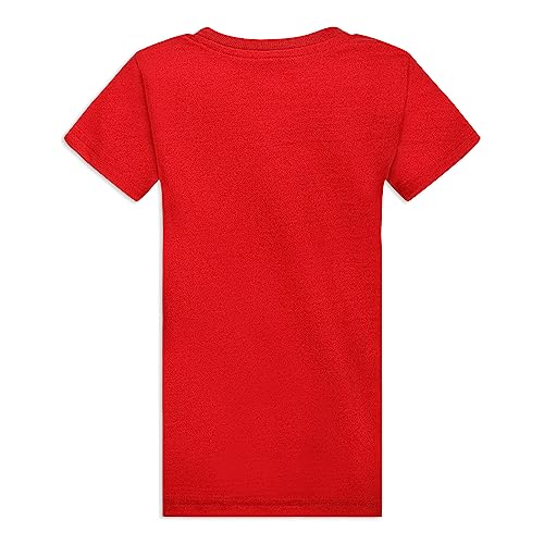 Paw Patrol Nickelodeon Boys 3 Pack Chase, Marshall And Rubble Short Sleeve T-Shirts For Little Kids – Blue/Yellow/Red #TOP2