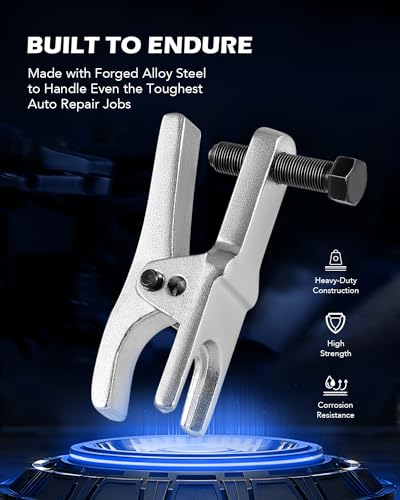 Orion Motor Tech 5pc Pitman Arm Puller amp; Ball Joint Separator Tie Rod Front End Service Tool Kit