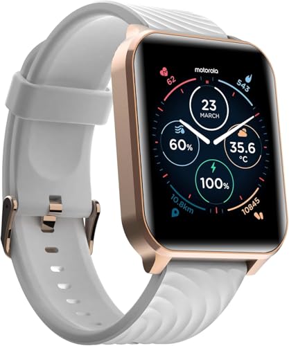 Motorola Moto Watch 70 - Health and Fitness Bluetooth Smartwatch for Every Day Wear, Advanced Health Features, Up to 10 Days Battery Life - Compatible with Android and iOS - Rose Gold - image 9