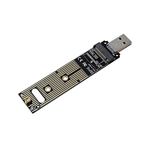 lifcasual M.2 NVME para USB 3.0 Conversor de placa de adaptador móvel Suporte de placa M.2 PCIE (Key