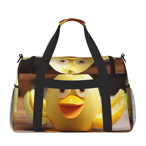 Pretty Ducklings Handheld travel bag weekend bag fitness yoga bag suitable for fitness and other scenarios2