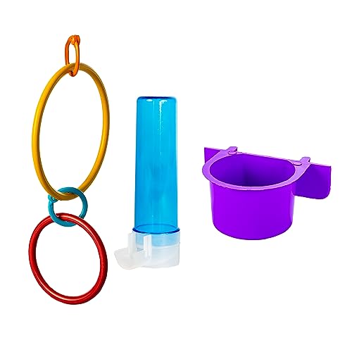 MINI VIVEIRO CALOPSITA JR C/SUPORTE P LILAS