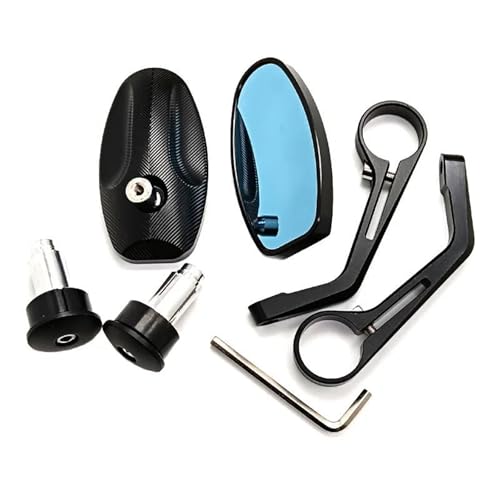 Espejo retrovisor de motocicleta que elimina puntos ciegos 5