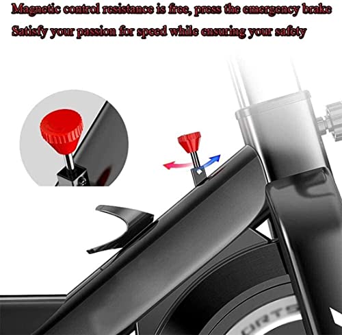 Image of Exercise Bike Magnetic Upright Stationary Bike Indoor Sports Equipmen Aerobic Trainer with Smart Display