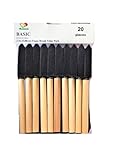 PANCLUB Foam Brush Set I Sponge Brush Paint I 2 Inch - 20 Pack I with Wood Handles I Great for Art,...