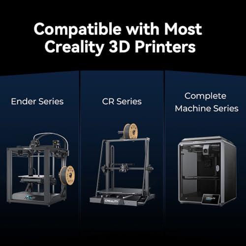 Image of Official Creality Hyper ABS Filament 1.75mm, 3D Printer Filament ABS for High Temperature Resistance, 1kg(2.2lb) /Spool, Dimensional Accuracy ± 0.05 mm, Fits for Most 3D Printers