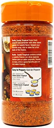 Badia Sazon Tropical with Coriander and Annatto, 6.75 Ounce (Pack of 6)
