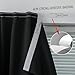 Adhesive Blackout Curtains- Self Stick Shades Window Blinds Curtains No Rod Needed Easy to Hang Curtains, Use for Bedroom, Living Room, Dining Room, Kitchen, Home Office, 35