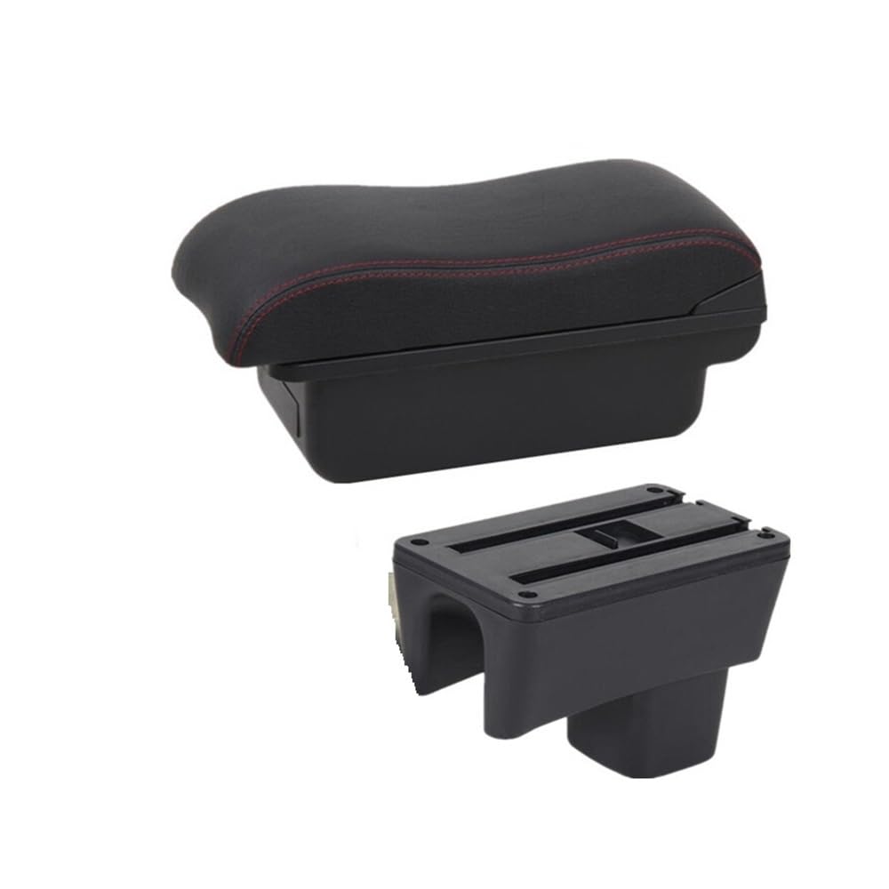 Yulegudi A2 Black Red No Usb Car Armrests For Suzuki For Swift 2005-2022 2023 2024