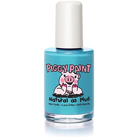 Piggy Paint | 100% Non-Toxic Girls Nail Polish | Safe, Cruelty-free, Vegan, & Low Odor for Kids | Sea-quin Cover