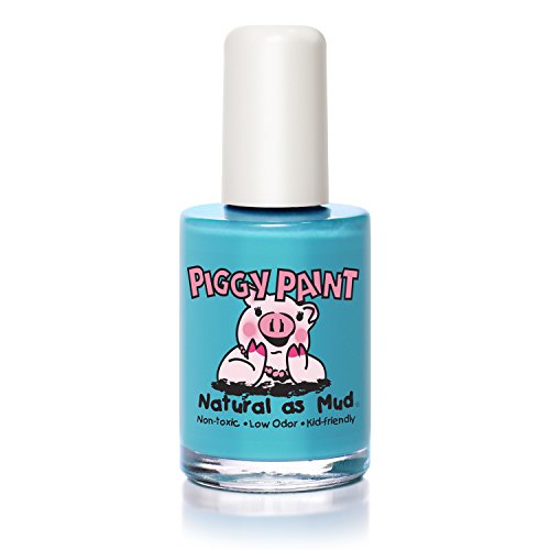 Image of Piggy Paint | 100% Non-Toxic Girls Nail Polish | Safe, Cruelty-free, Vegan, & Low Odor for Kids | Sea-quin