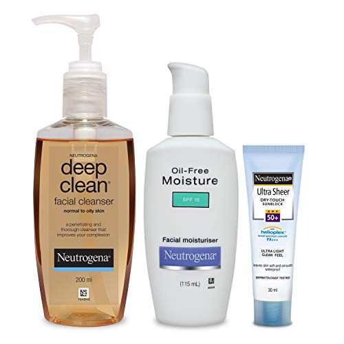 Image of Neutrogena Oily Skin Care Kit (Combo Of 3)