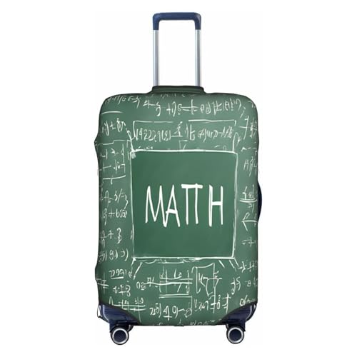 Formulas Shapes Theory Math Lesson Word Print Suitcase Cover Luggage Covers For Suitcase Elastic Luggage Covers Suitcase Protector 18-32 Inch