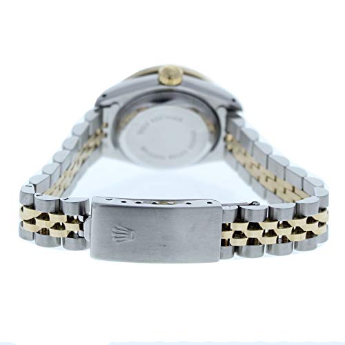 Rolex Ladys Datejust (Automatic) Watch Custom Champagne Diamond Dial & Diamond Bezel Model 69173 (Certified Pre-Owned)3