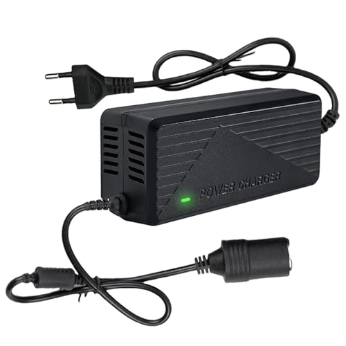 Adattatore di alimentazione da auto, convertitore di tensione da 220 V a 12 V, 10 A 120 W, alimentatore di rete, adattatore adattatore convertitore di corrente con accendisigari per frigoriferi auto