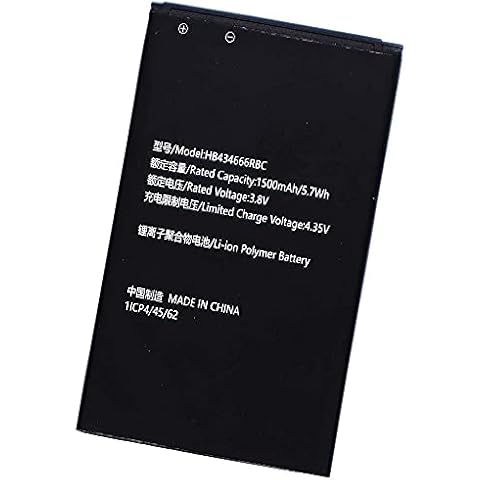 WXKJSHOP Replacement Battery Compatible with Huawei E5573 E5573s E5577 HB434666RBC Cover