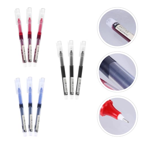 Bolígrafos de Gel Secado Rápido GANAZONO 0.5mm 9un miniatura 7