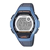 5 Tagesalarme CASIO Damen Digital Quarz Uhr mit Harz Armband LWS-2000H-2AVEF