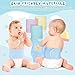 Vabean 8 Pcs Baby Infant Umbilical Cord Comfort Adjustable Cotton Belly Band for Protection, Baby Gifts for 0 To12 Months (Simple)