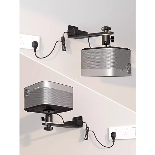 Soporte de pared para proyector universal y regulable con anclaje para cabecera de cama 5