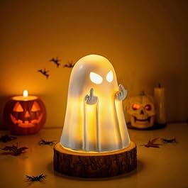 Halloween Ghost Figurine,Cute...