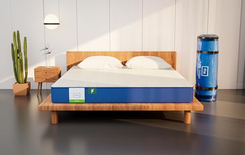 Flo Ortho™ Mattress | Aloe Vera Infused Orthopedic Mattress with Pain Release™ Technology | Medium Firm Feel | 4 inch Mattress in Queen Size (75x60x4 Inches) | 10 Year Warranty