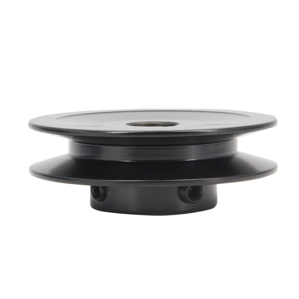AK30 Réas Web à rainure unique, 3,0" OD 5/8" Alésage V-Belt Poulie Fonte pour courroie trapézoïdale (5/8"Bore-3"OD,1Groove)