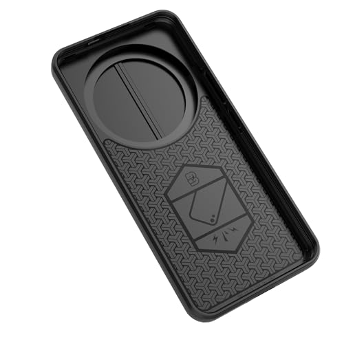 Image of TPU+PC Camshield Pro Case With Slide Camera Protection And Ring Stand Bumper Back Case Cover For Xiaomi Mi 14 Ultra 5G (Black)