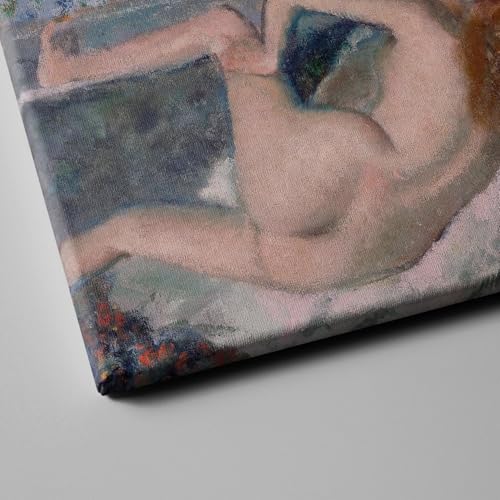 Póster en lienzo de Edgar Degas After The Bath, cuadro mediano de galería 3