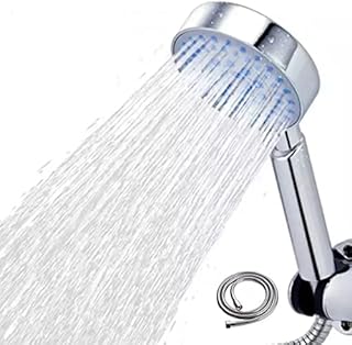 Shower Head- High Pressure Shower Heads- Shower Head and Hose 1.5m- ABS Showerhead with 5 Adjustable Spray Mode