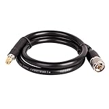 XRDS-RF SMA Male to N Male Cable 3 ft, KMR400 Low Loss N to SMA Cable for...
