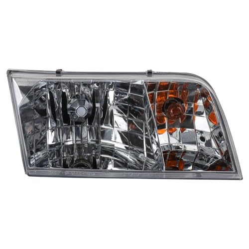 Image of TRQ Passenger Side Headlight Assembly Halogen Compatible with 1998-2011 Ford Crown Victoria Without Police Package FO2503200