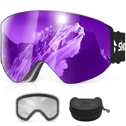 Snowalva OTG Ski Goggles Dual Lens