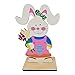 Zldhxyf Ostern Holzanhänger Hase Osterhasen Holz Osteranhänger Osterhase Aufhängen Holz Osterdeko Holzanhänger Frühling Ostern Hasen Aufhängen fur Frühlingsdeko Osterfest Geschenkanhänge
