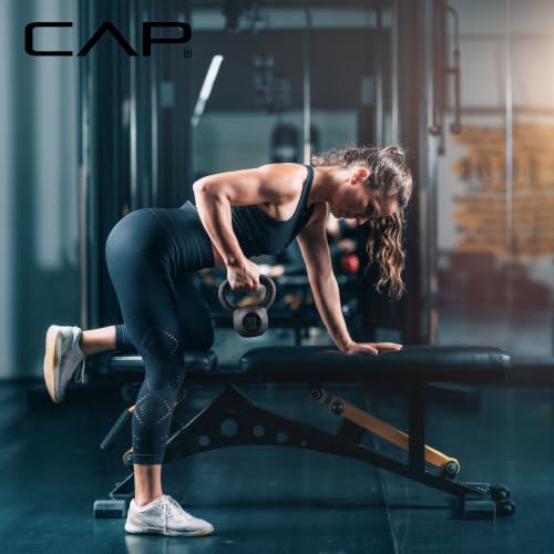 Image of CAP Barbell Cast Iron Kettlebell - Singles and Sets, Multiple Weight Choices