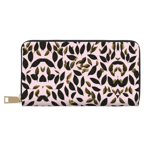 Cartera de mano de hojas ideal para paseos urbanos y salidas informales