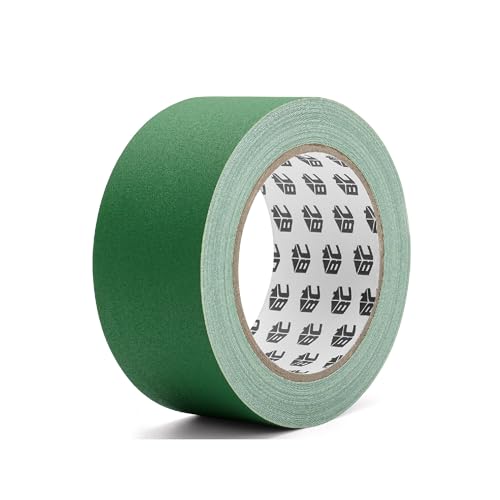 Bates- Gaffers Tape 2 Inch x 23 Yards, Gaffer Tape 2 Inch, Polyethylene-Coated Cloth, Non-Reflective, No Residue