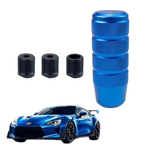 Image of Medirich Lifesciences Sukichi Car Gear Knob Stylish | Universal Car Gear Shift Knob | Manual Transmission Gear Shifter | Car Interior Accessories | Anti Slip Gear Lever Knob | (Slim Dotted, Blue)