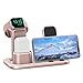 BEACOO Upgraded 3 in 1 Charging Stand for iWatch Series 7/6/5/4/3/2/1, Charging Station Dock Compatible with Airpods Pro/1/2 iPhone Series 13/12/11/pro/X/Xs/XR/8/7(Charger & Cables Required)