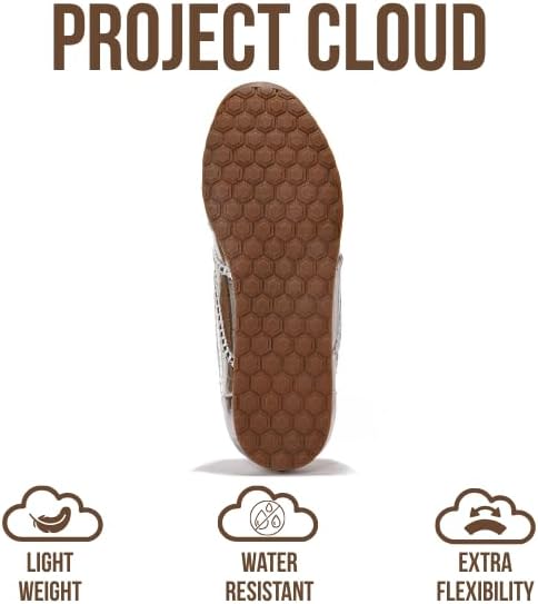 Project Cloud Leather Barefoot Shoes Women – Memory Foam Lace-Up Womens Sneakers – Lightweight & Non Slip Womens Shoes Casual – All-Day Women's Fashion Sneakers for 2026 (Monica) - Image 5