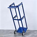 【Ampia gamma di applicazioni】Questo carrello leggero per bombole di ossigeno da 40 litri è adatto per ospedali, fabbriche, officine e altri luoghi, e può essere utilizzato per lo stoccaggio di bombole di ossigeno, azoto, acetilene e altri gas.