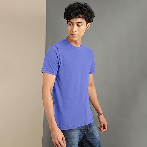 Image of FTX Men's Solid Regular Fit T-Shirt